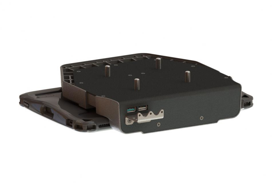 Zebra Et4x 10in Slim Full Port Replication Docking Station (power Adapter Not Included)