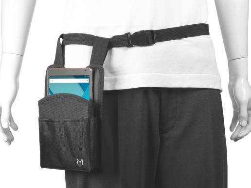 Holster M Tablet 8in With Belt V2 Front Pocket Belt Strap 25mm