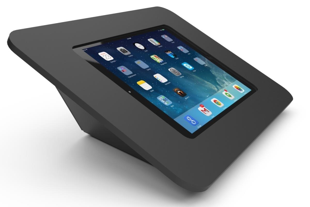 Univ9.7 Tablet Rokku Wall/cntr Enclsr Bk
