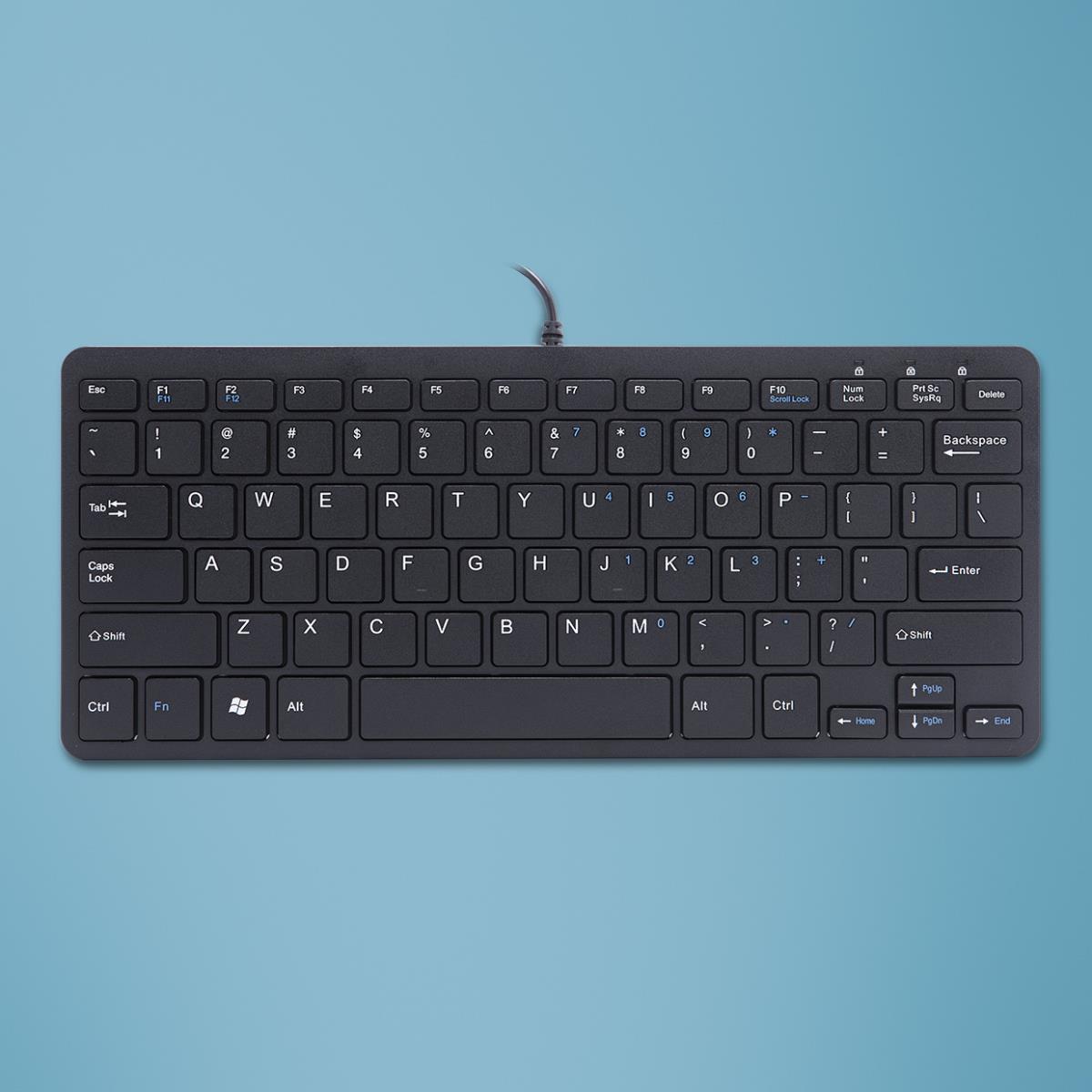Compact Keyboard - Black - Qwerty Us