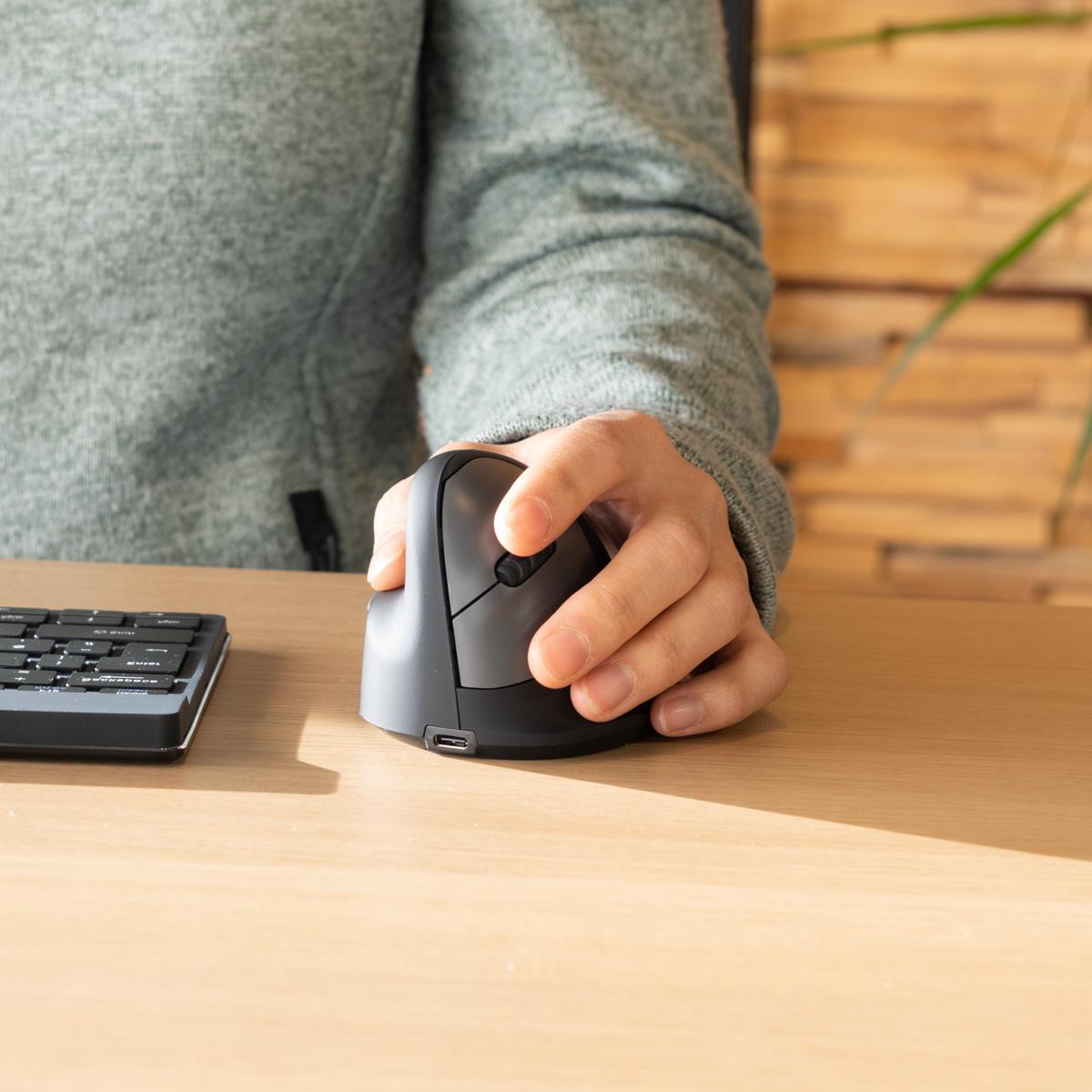He Ergonomic Mouse M Left Wireless
