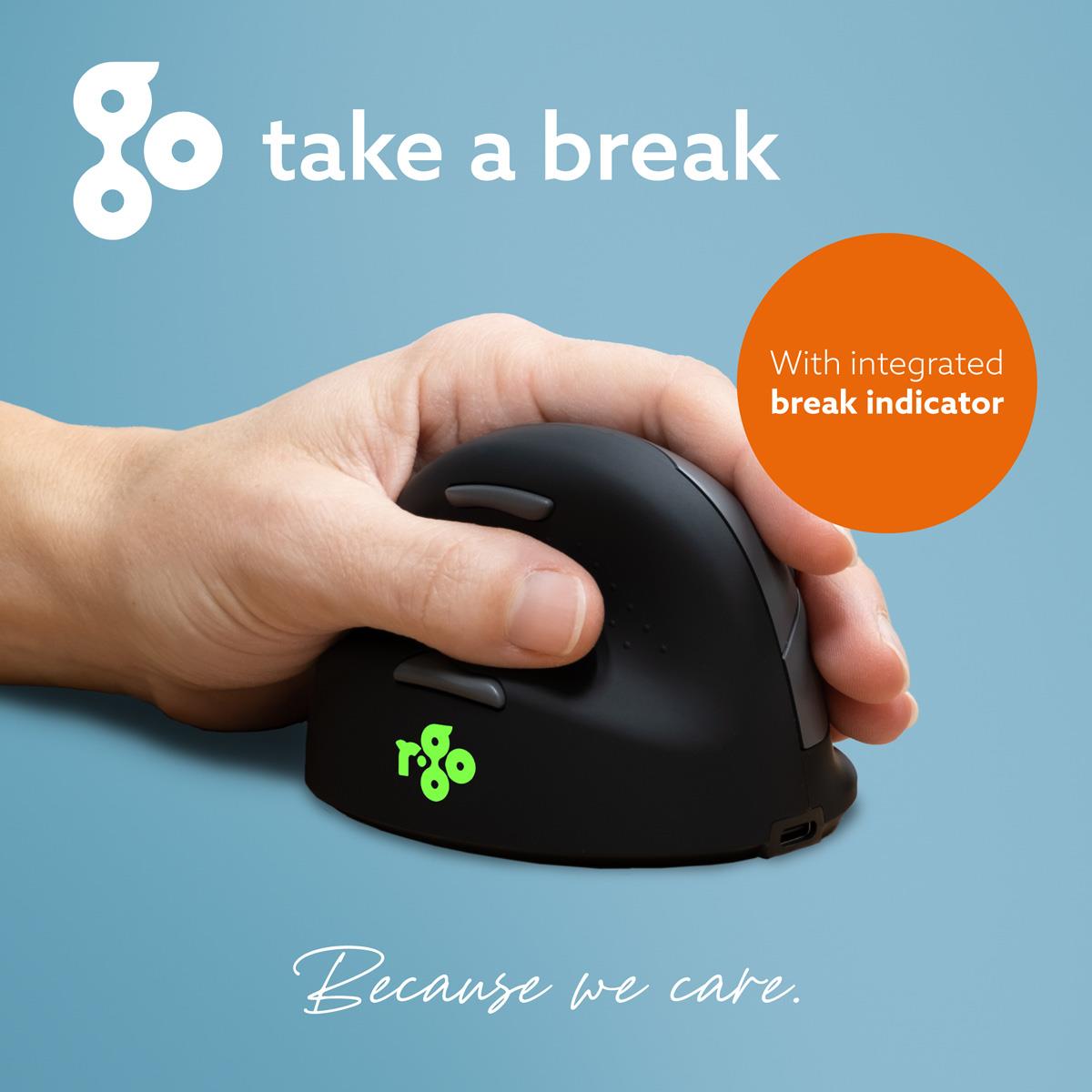 He Ergonomic Mouse M Left Wireless