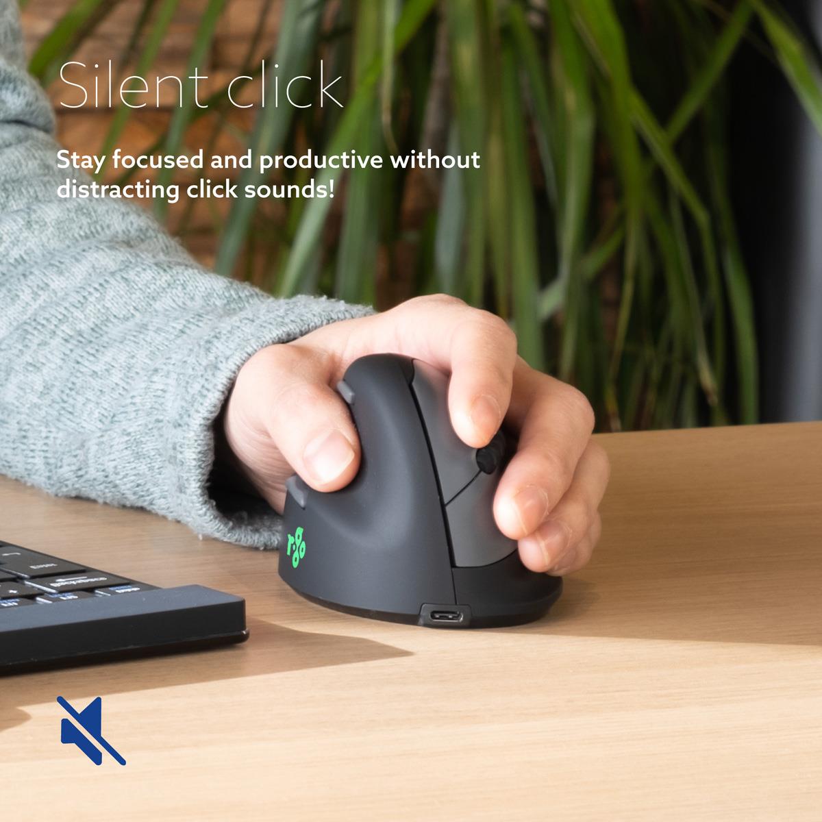 He Ergonomic Mouse M Left Wireless