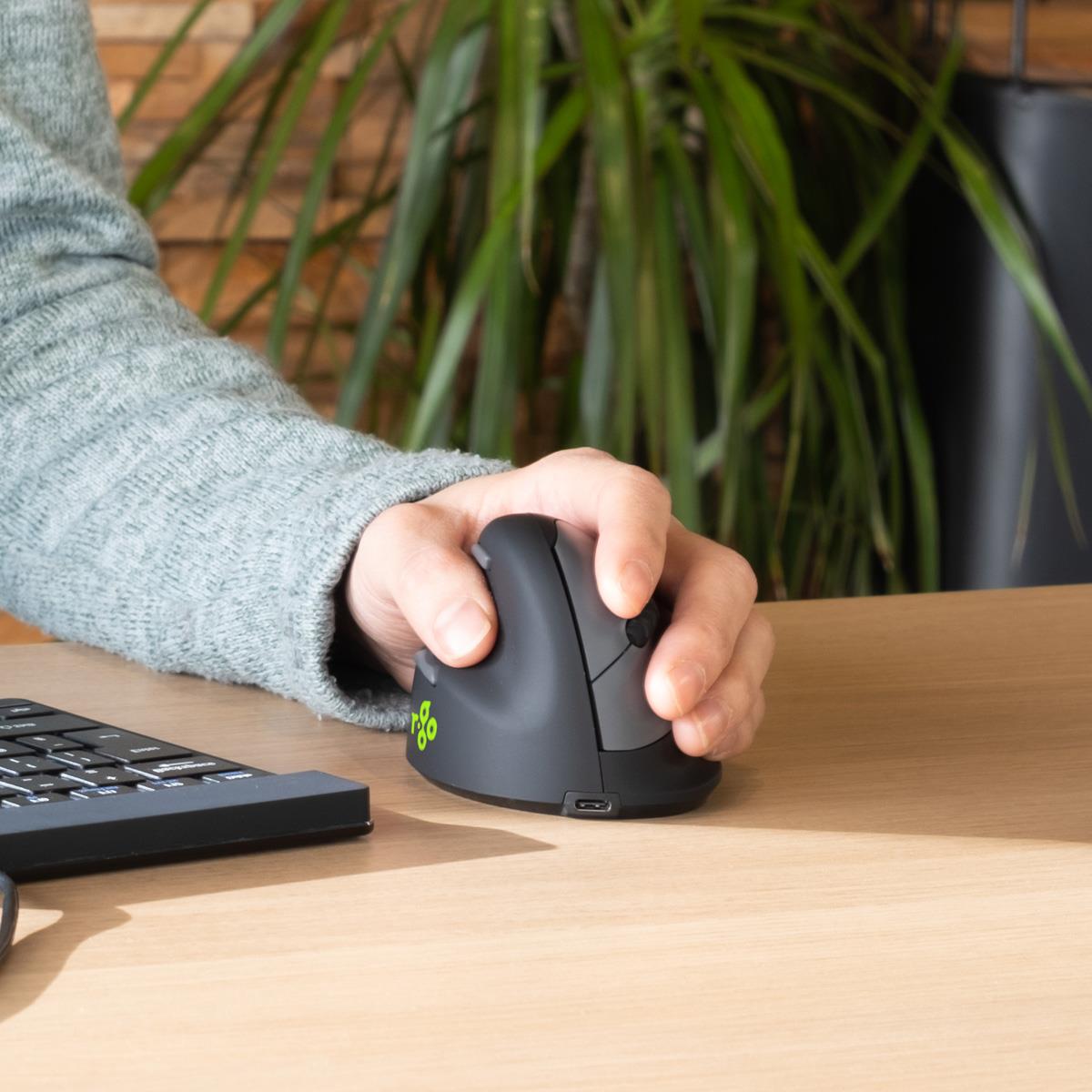He Ergonomic Mouse M Left Wireless