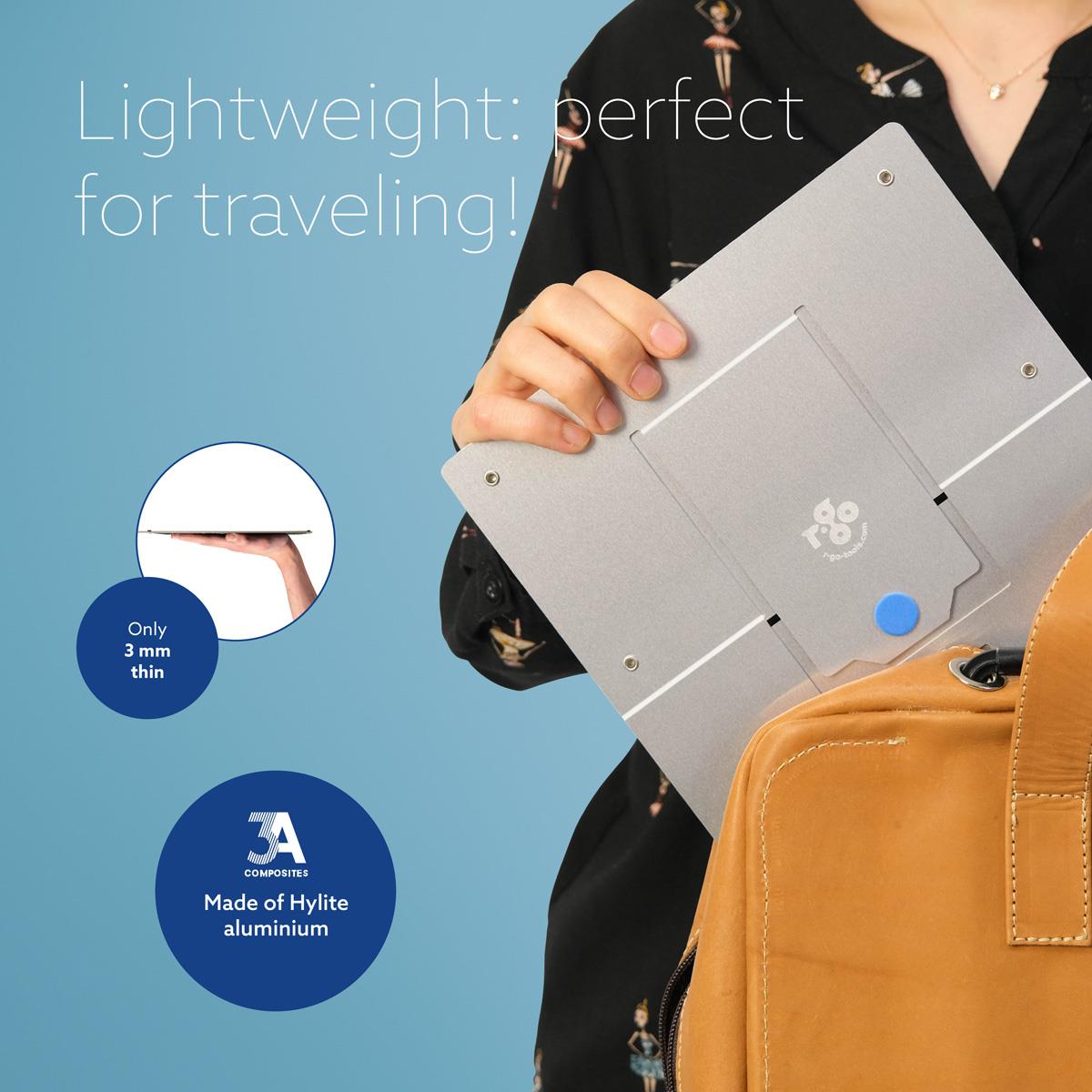 Riser Laptop Stand Flexible/ Adjustable Silver