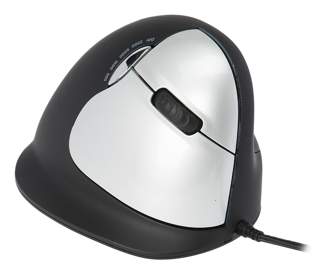 He Mouse Break Ergonomic Mouse Anti-rsi Software L Right Wired