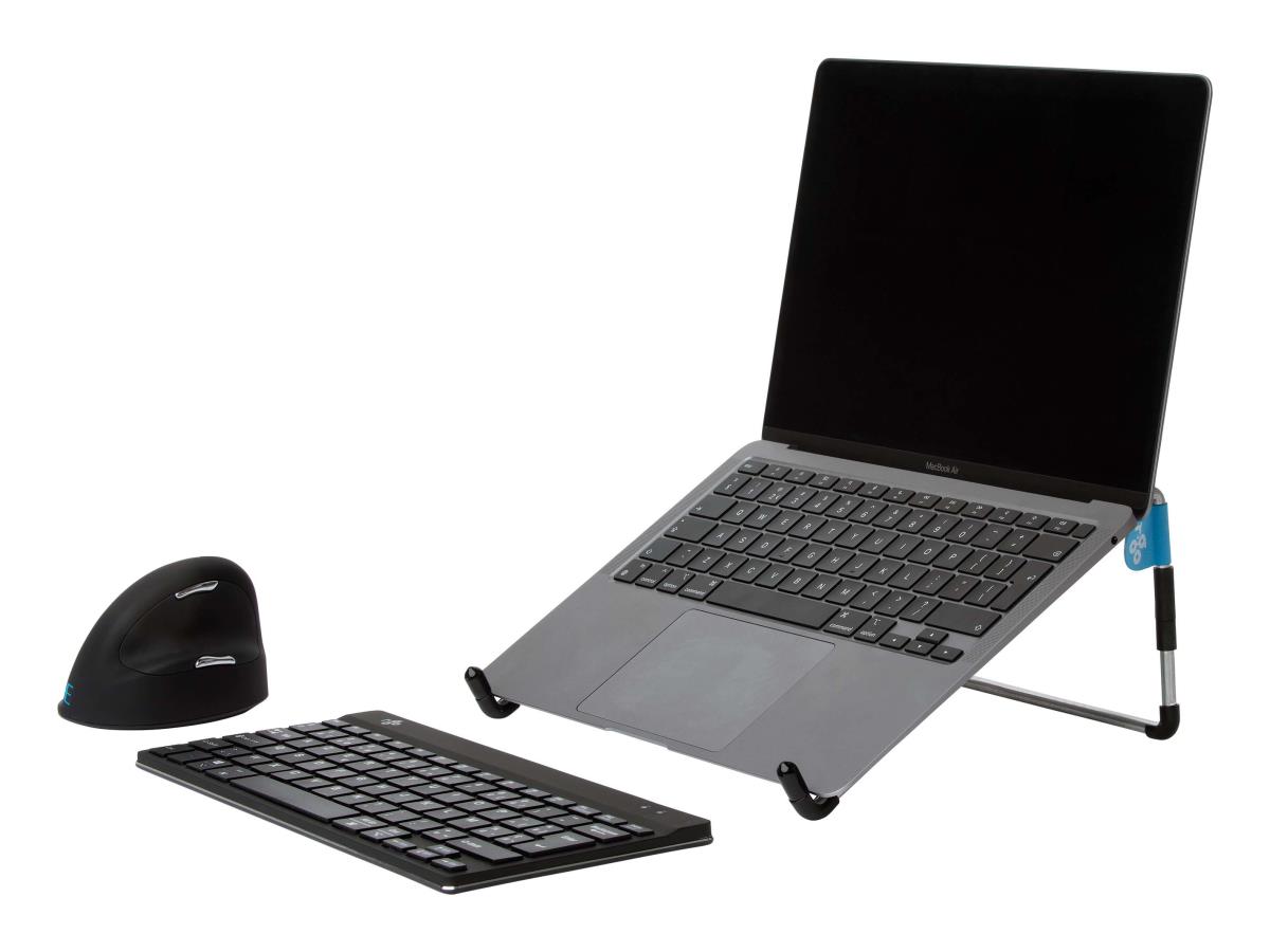 Steel Travel Laptop Stand Silver