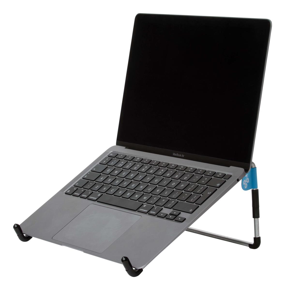 Steel Travel Laptop Stand Silver
