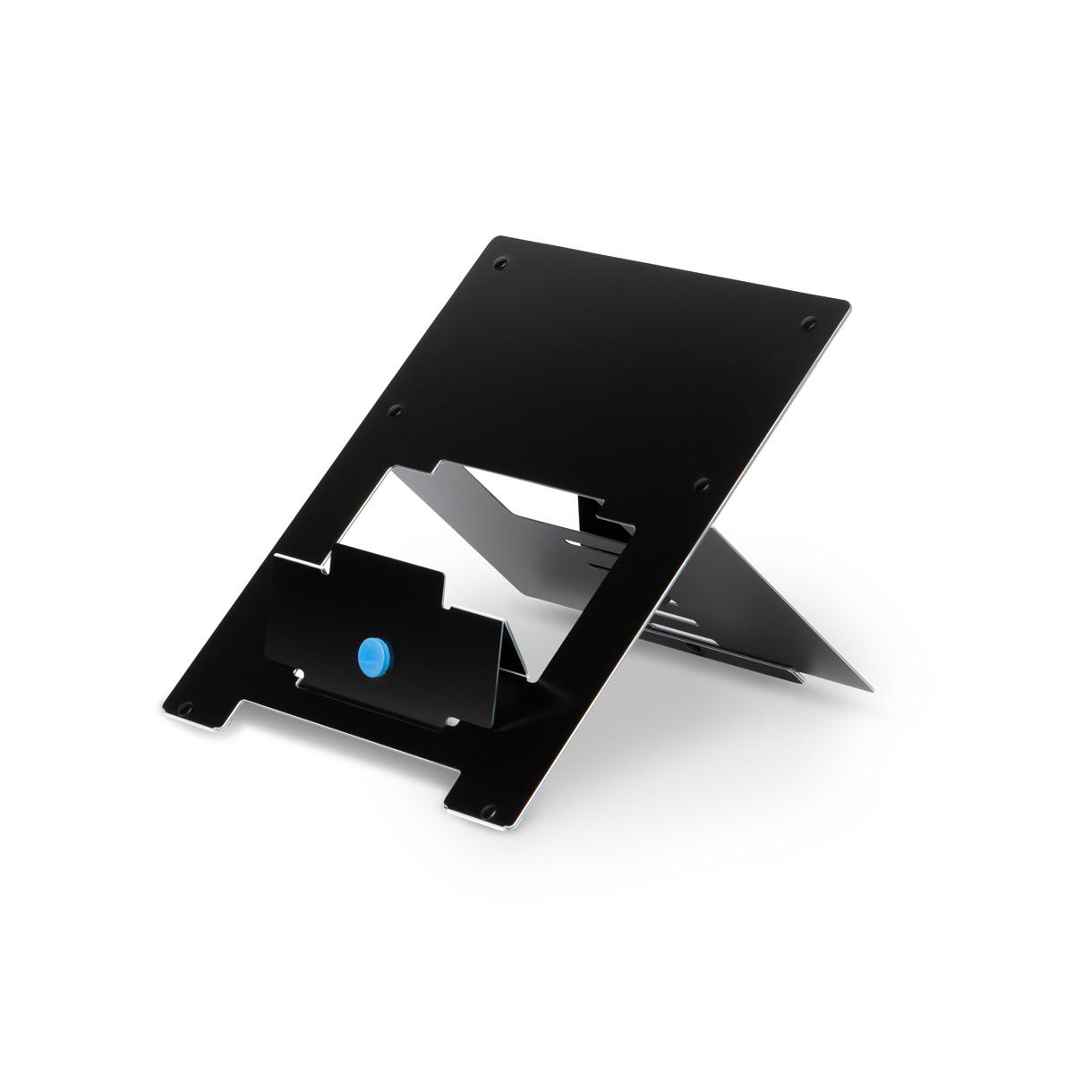 Riser Laptop Stand Flexible/ Adjustable Black