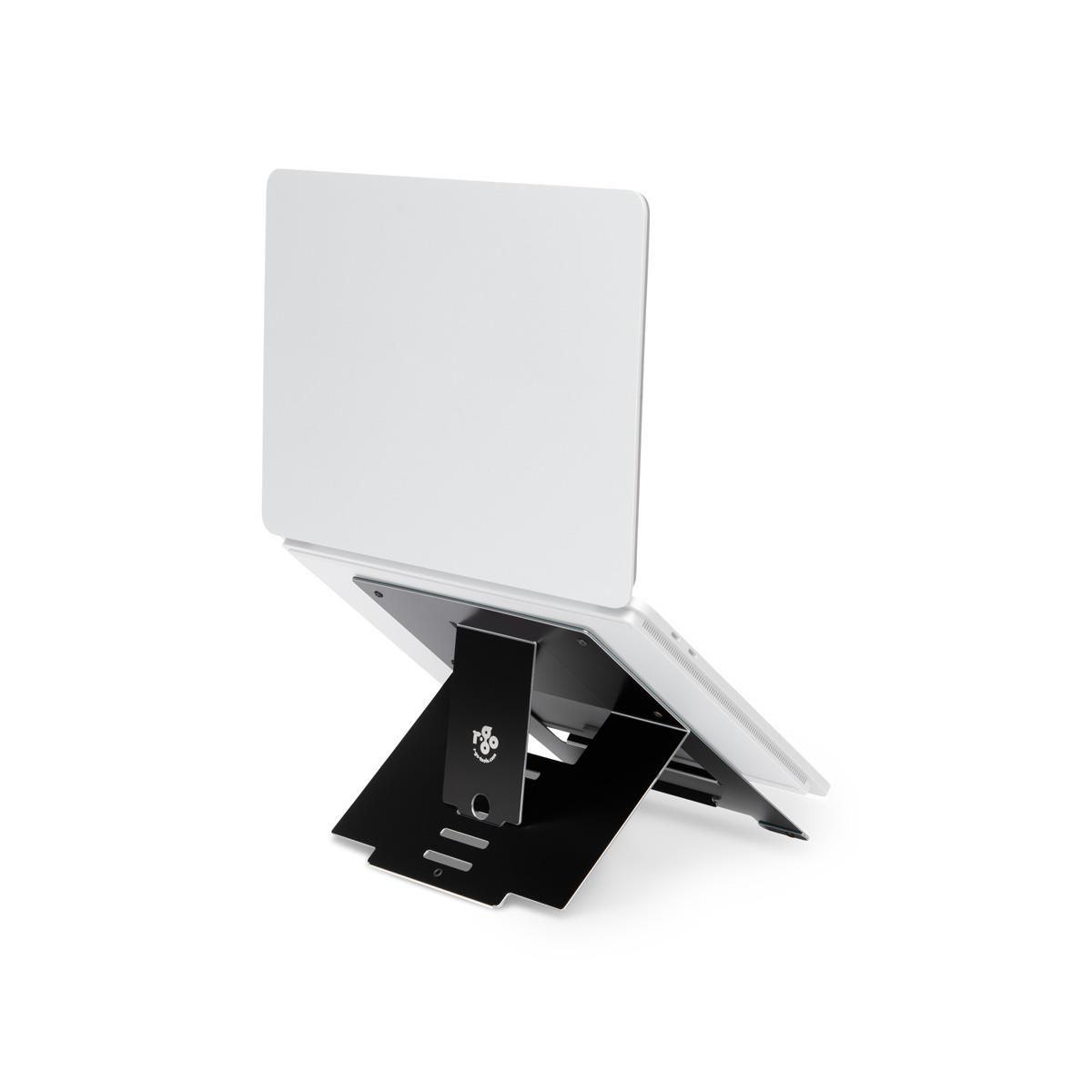 Riser Laptop Stand Flexible/ Adjustable Black