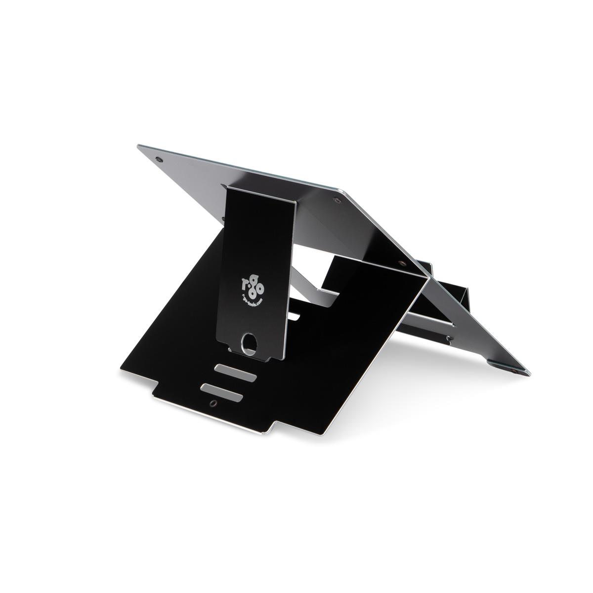 Riser Laptop Stand Flexible/ Adjustable Black