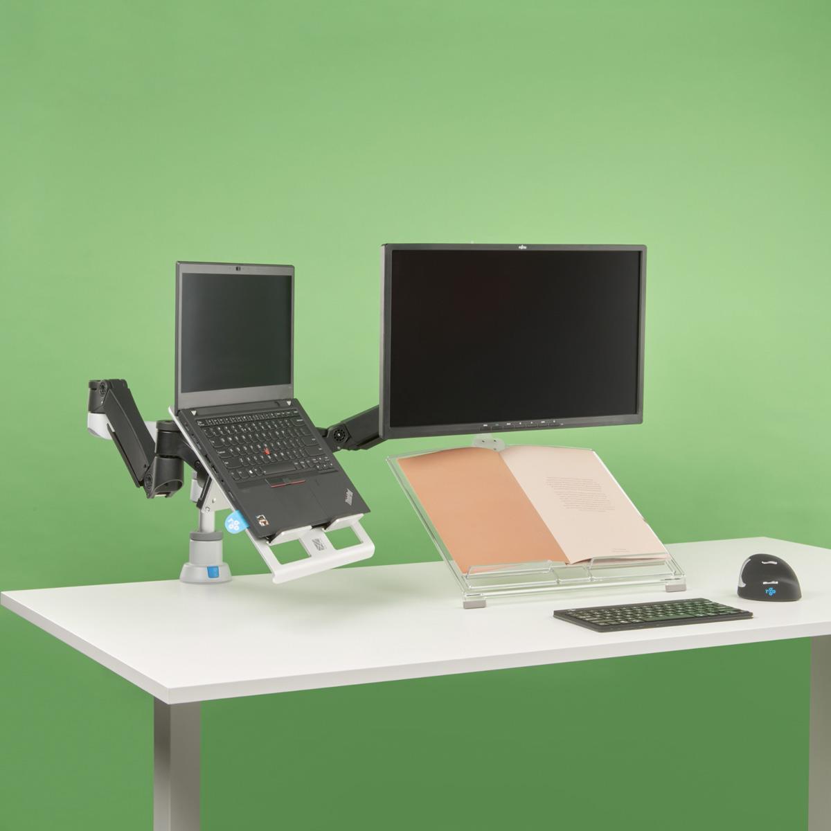 Morelia Notebook Holder Tablet Holder Silver