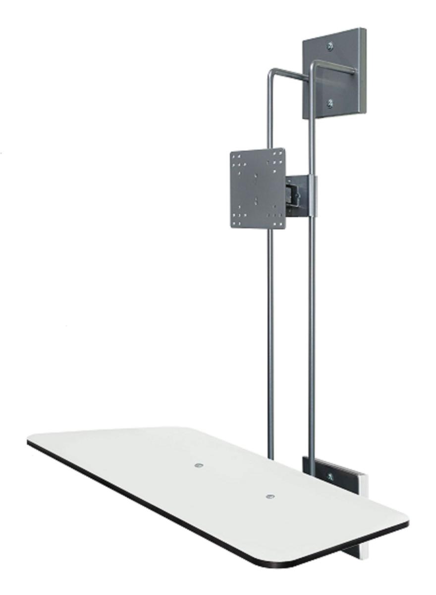 Hang Out Wall Bracket Adjustable Silver