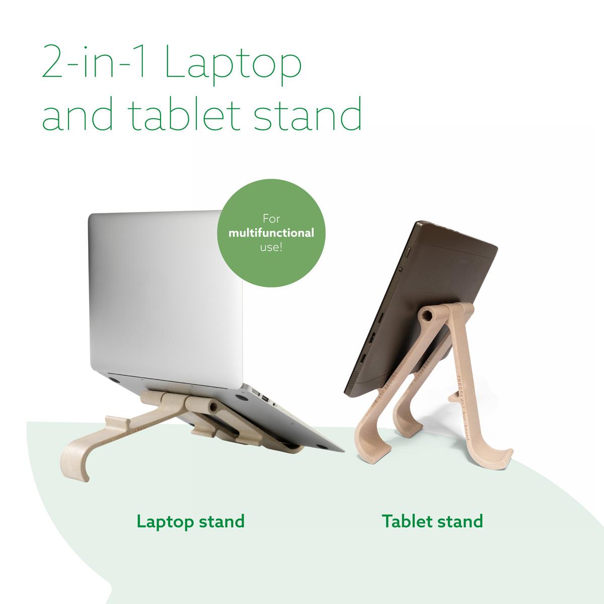 Treepod Bio-based Multi Stand Ajustable White