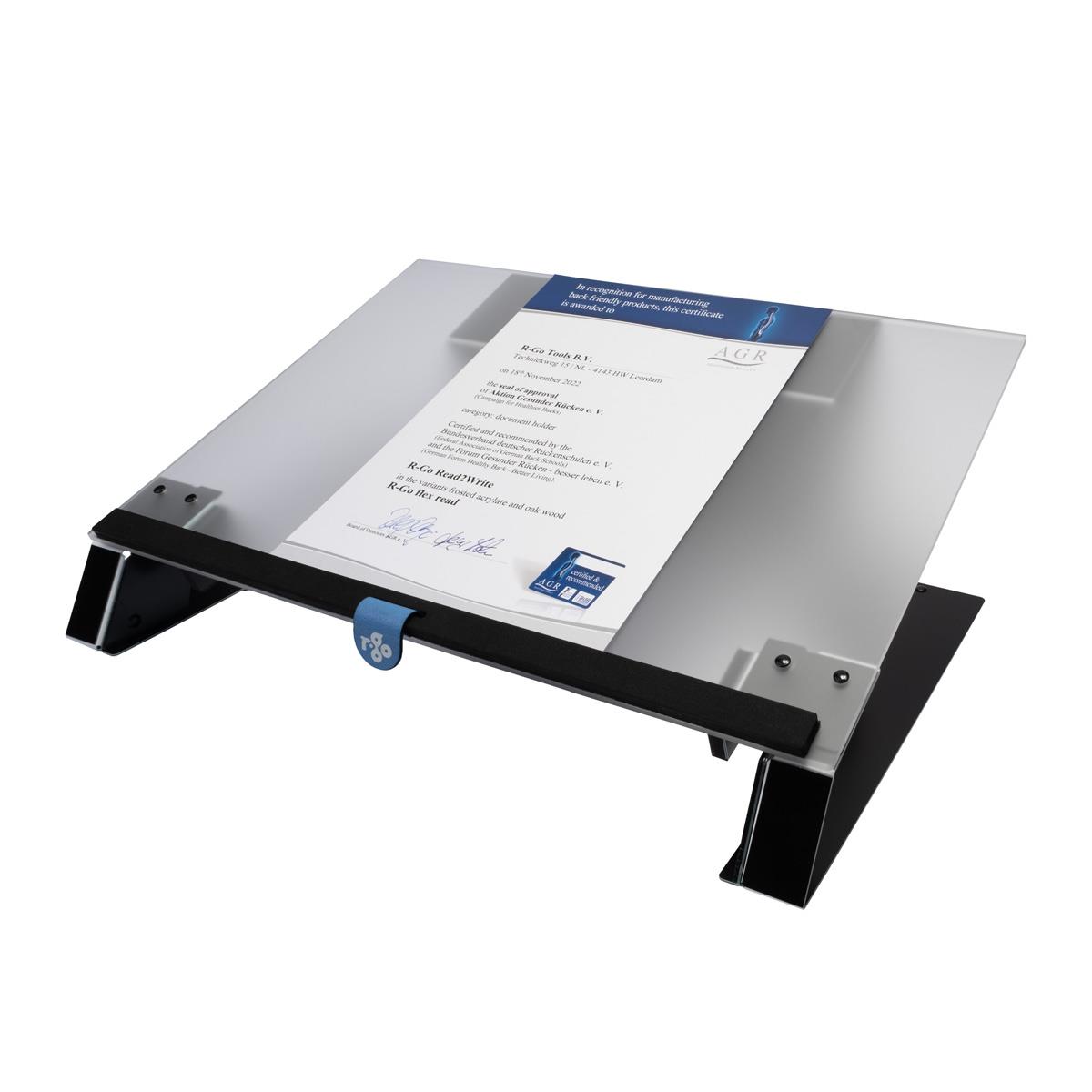 Read2write Document Holder - Frosted Acrylate