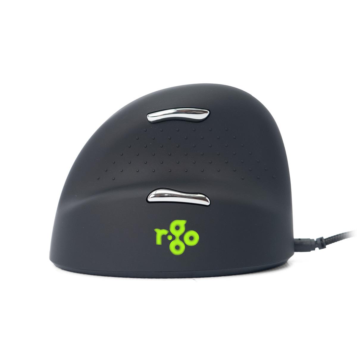 He Ergonomic Mouse - Left Handed - Large - Wired