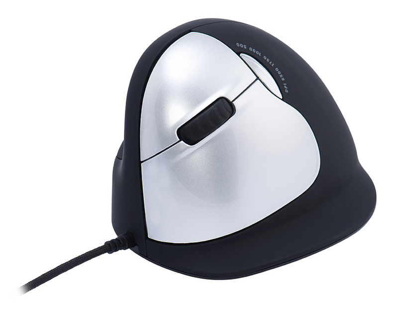 He Ergonomic Mouse - Left Handed - Anti-rsi Software - Large - Wired