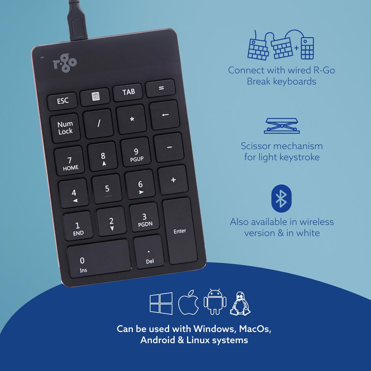 Numpad Break - Wired - Black