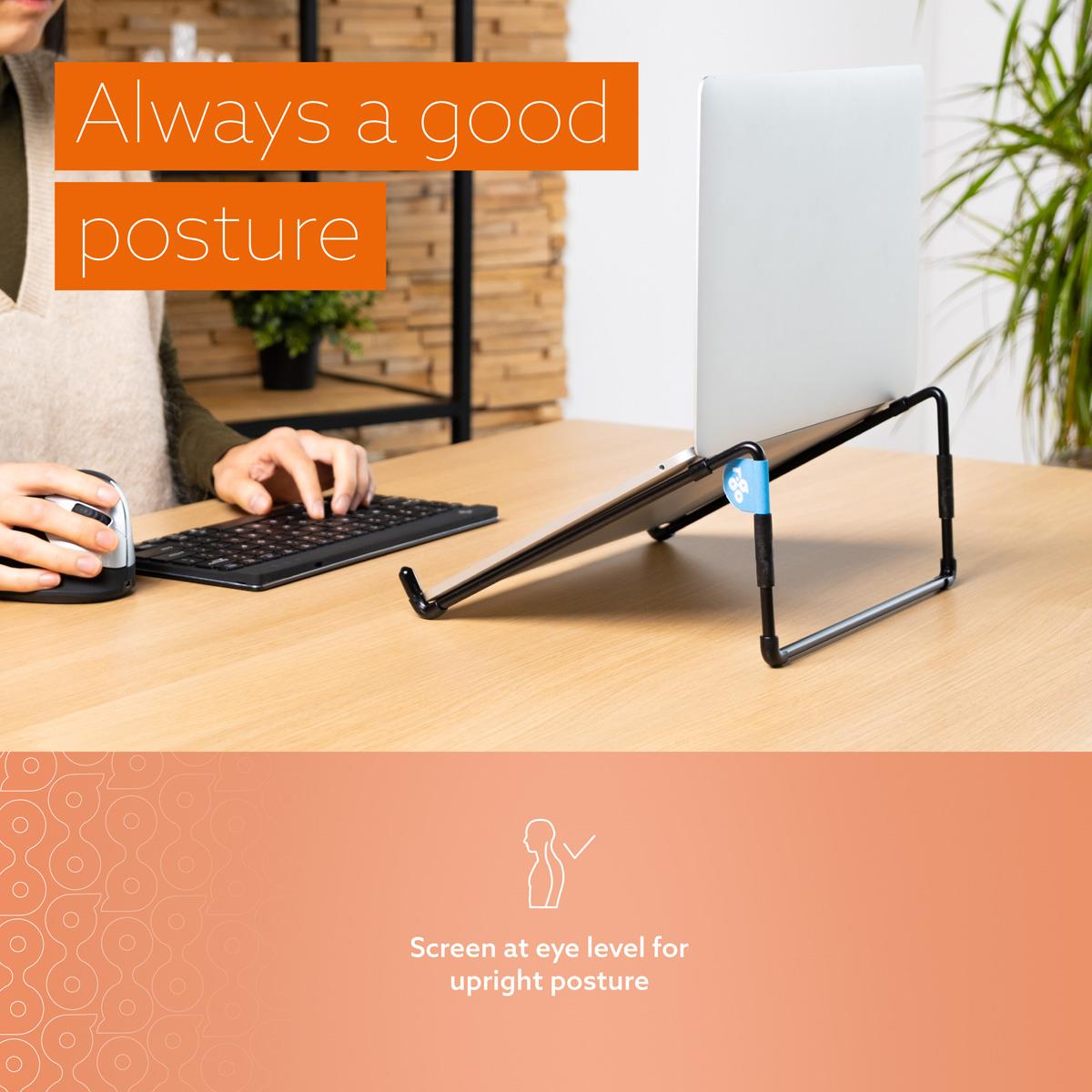 R-go Steel Travel Laptop Stand