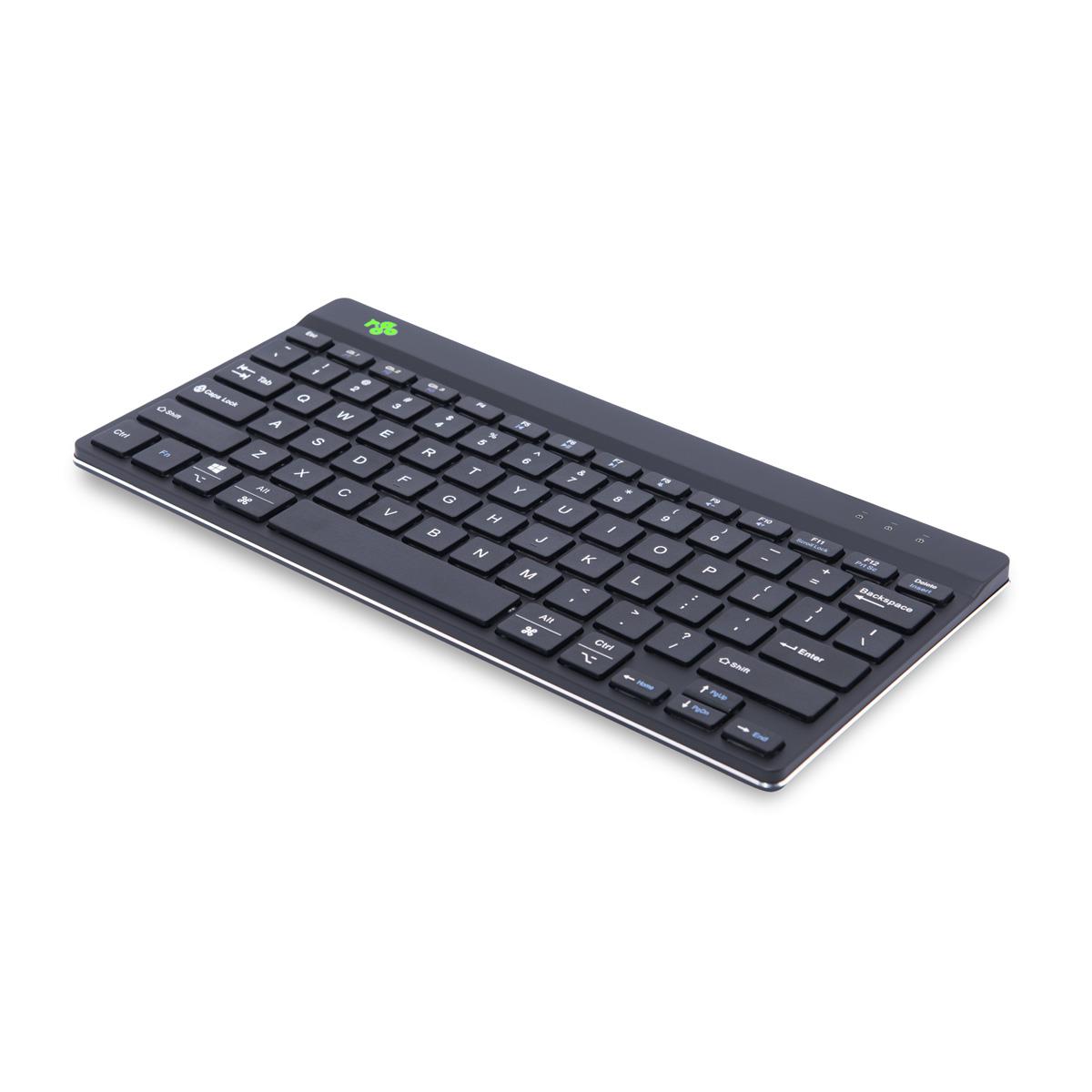 Compact Break Ergonomic - Keyboard - Wireless - Black - Qwerty Us