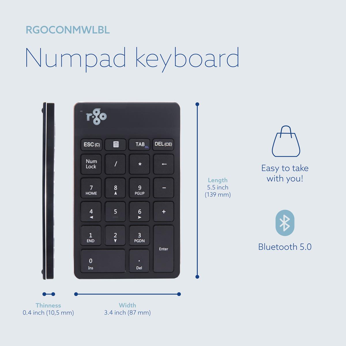 Numpad Break - Wireless - Black