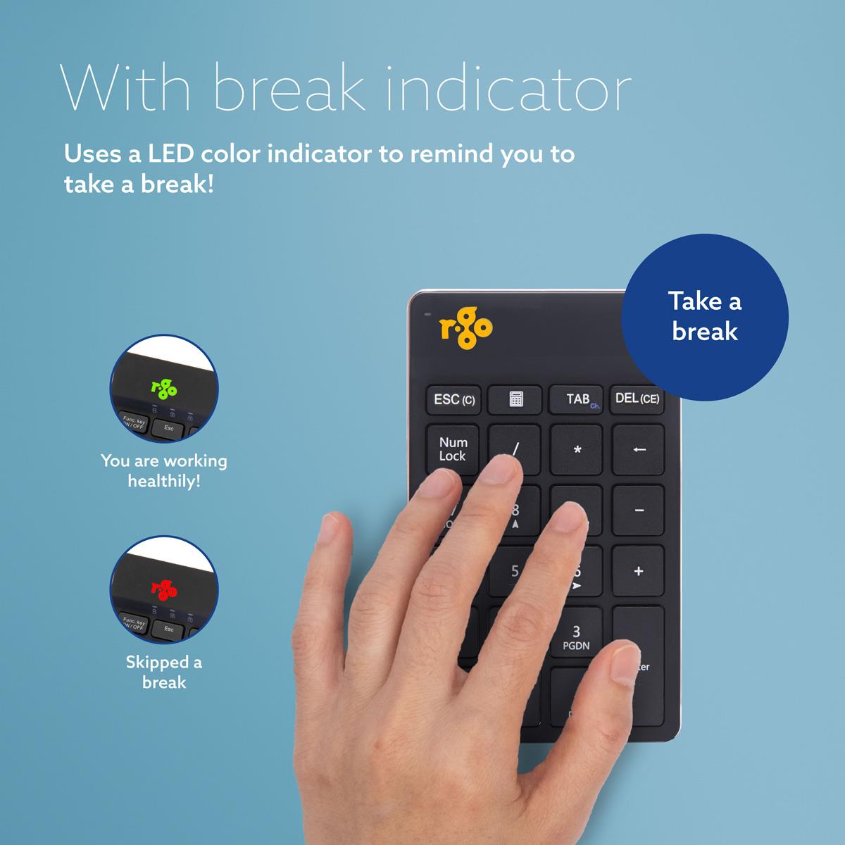 Numpad Break - Wireless - Black