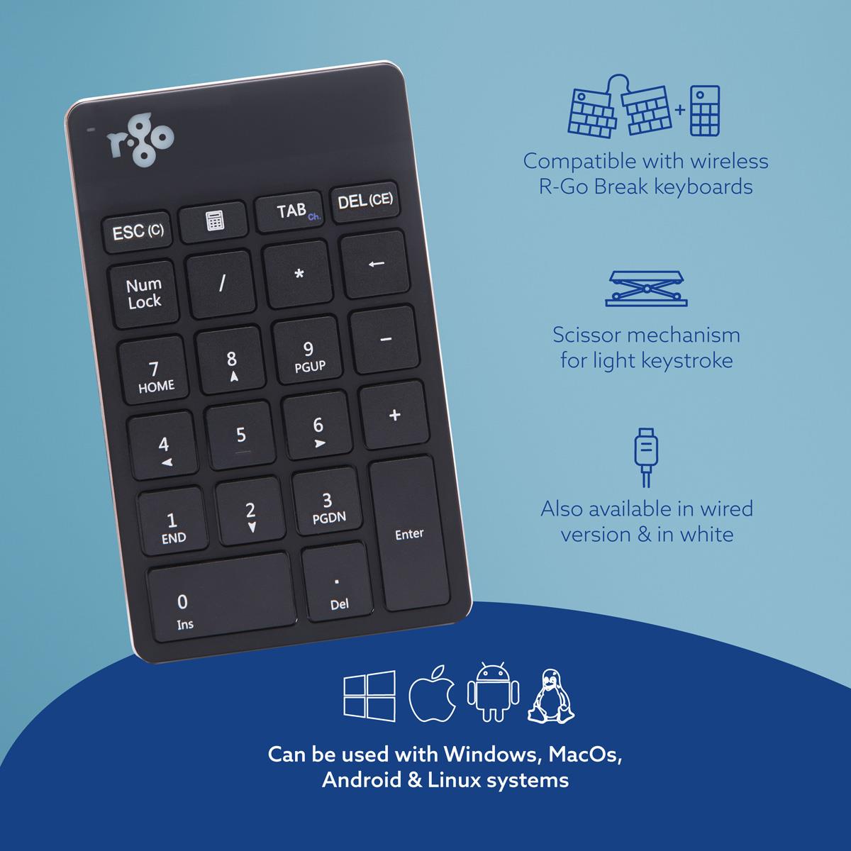 Numpad Break - Wireless - Black