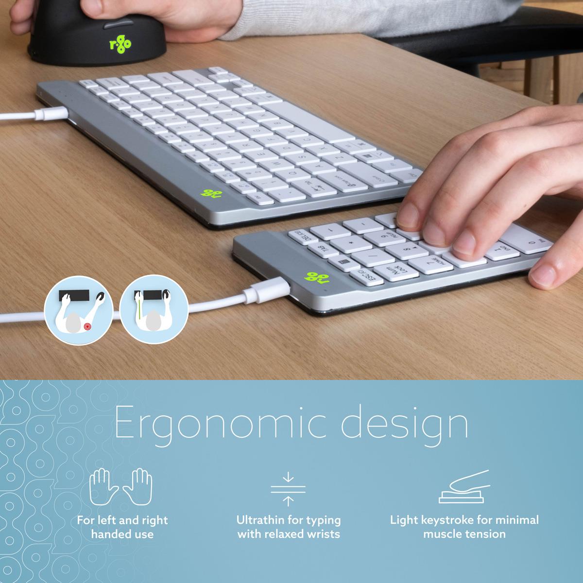 Numpad Break Numeric Keypad With White Wire