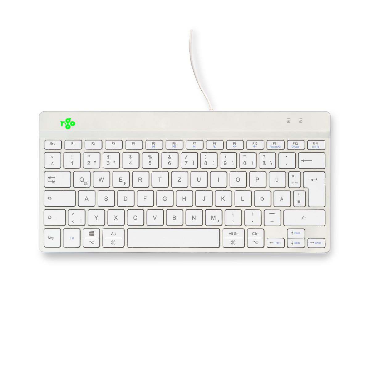 Compact Break Ergonomic - Keyboard - Wired - Qwertzu German