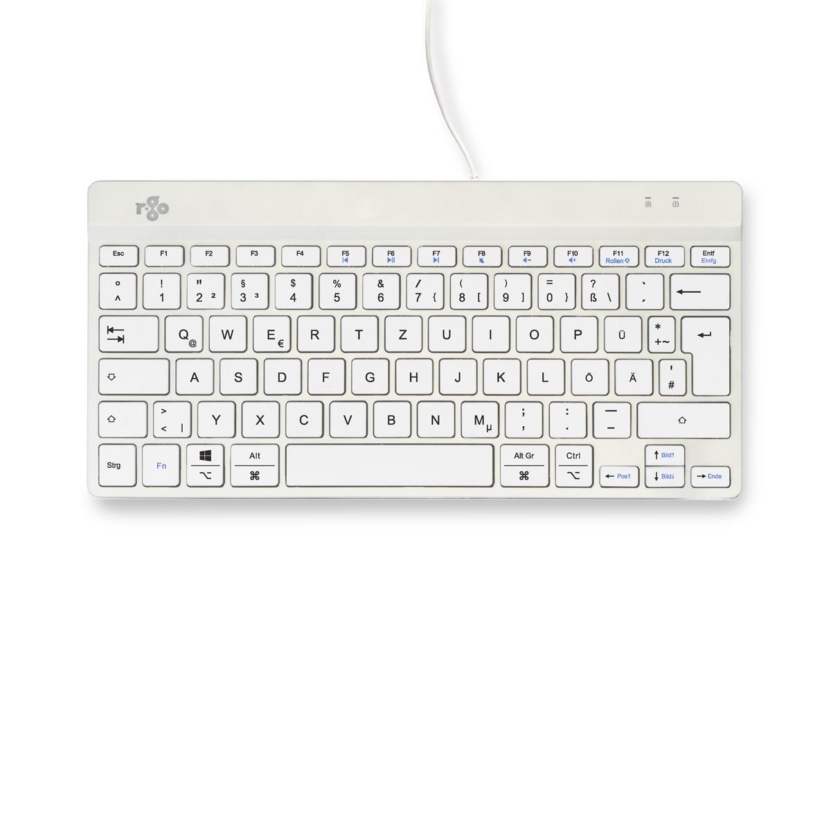Compact Break Ergonomic - Keyboard - Wired - Qwertzu German
