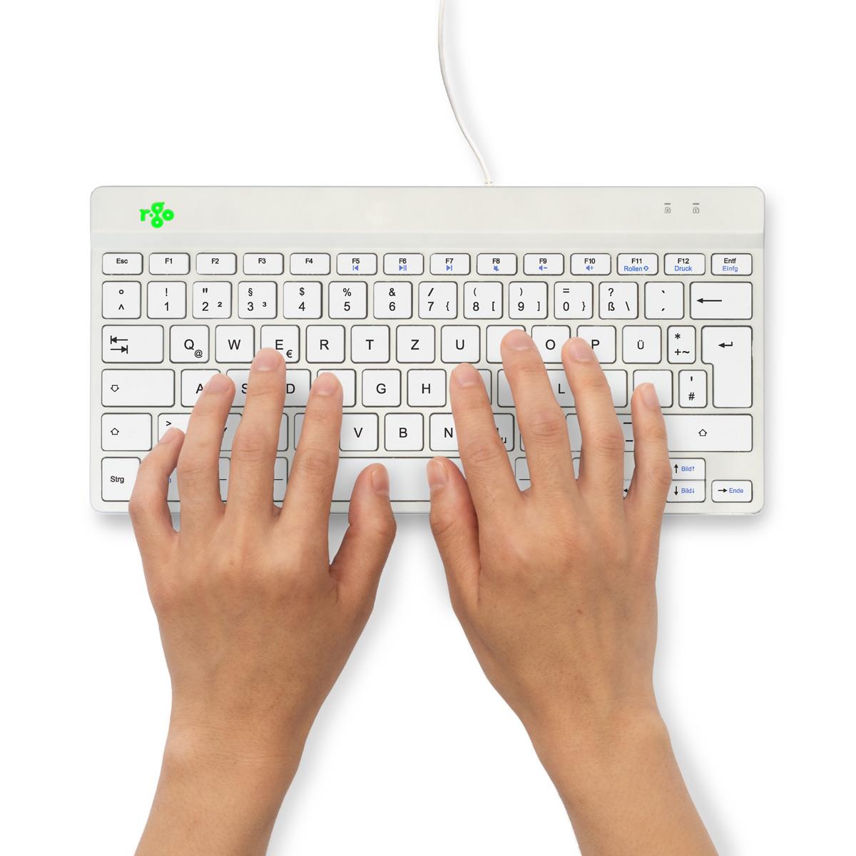 Compact Break Ergonomic - Keyboard - Wired - Qwertzu German