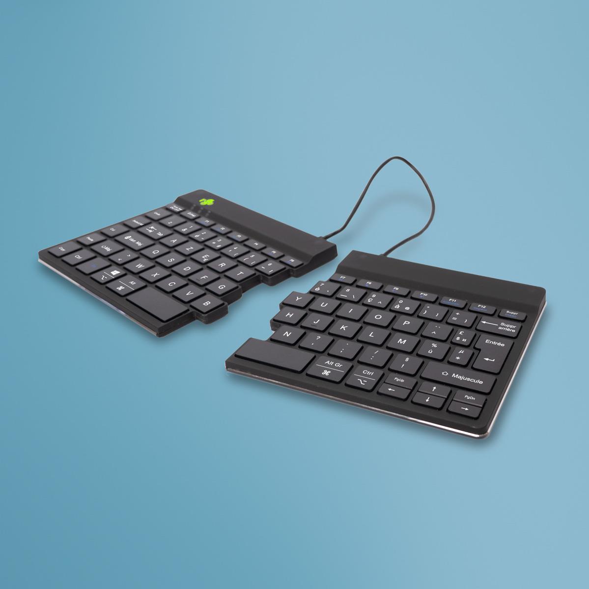 Split Break Ergonomic - Keyboard  - Wireless - Black - Azerty French