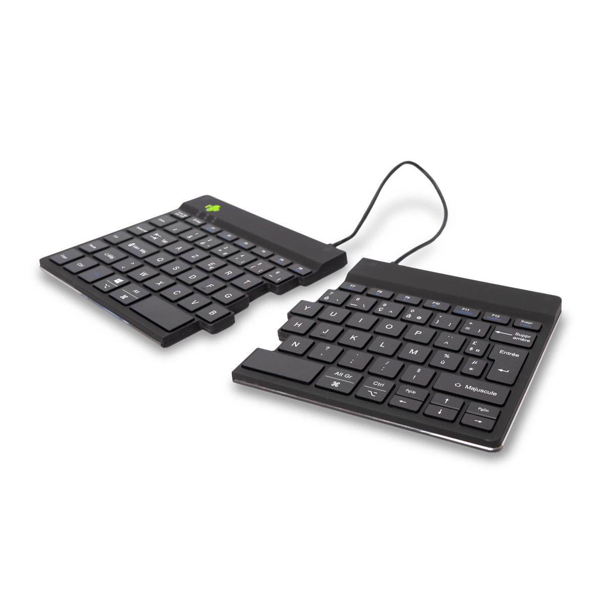 Split Break Ergonomic - Keyboard  - Wireless - Black - Azerty French