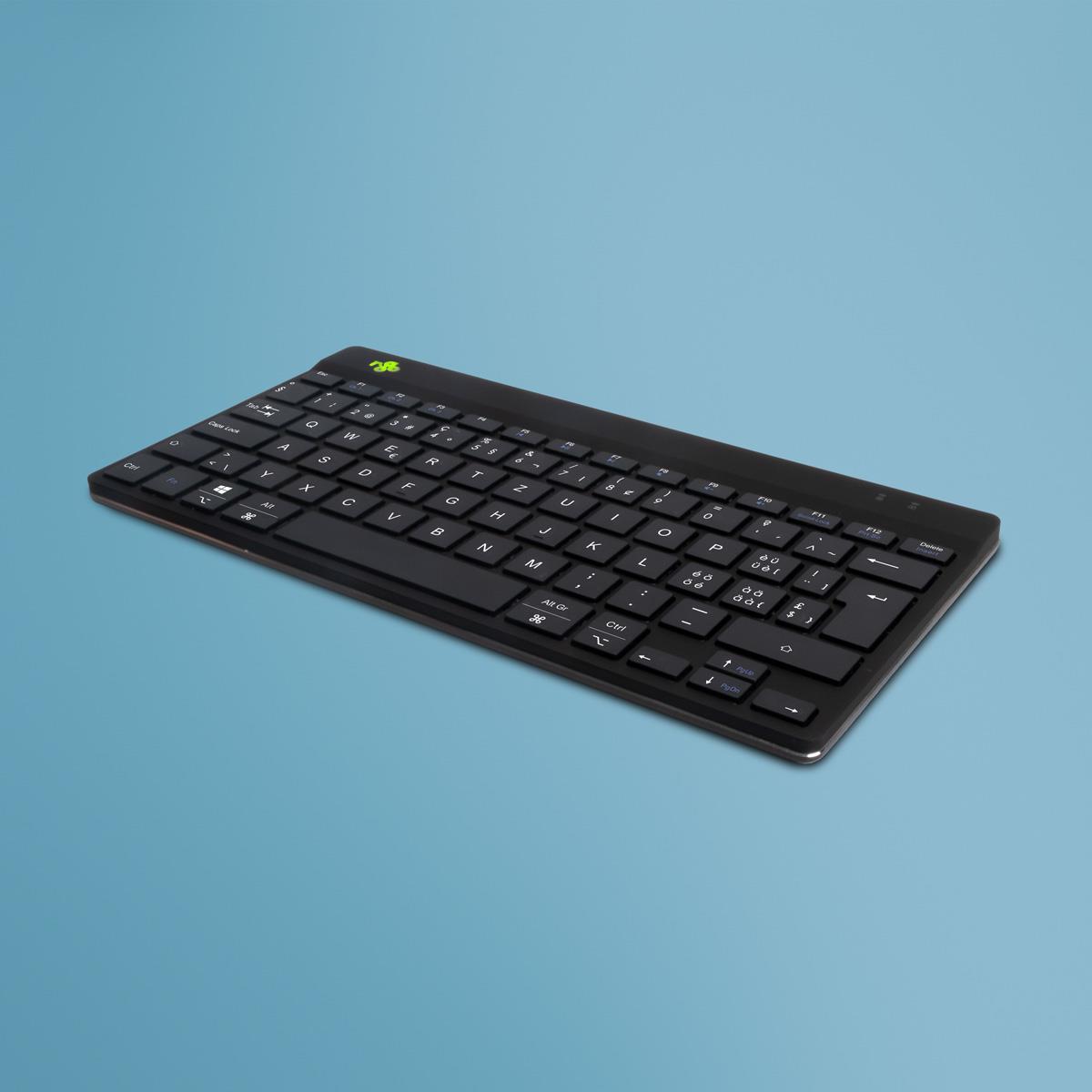 Ergonomic Kb Comp Qwertz(ch) wireless Black