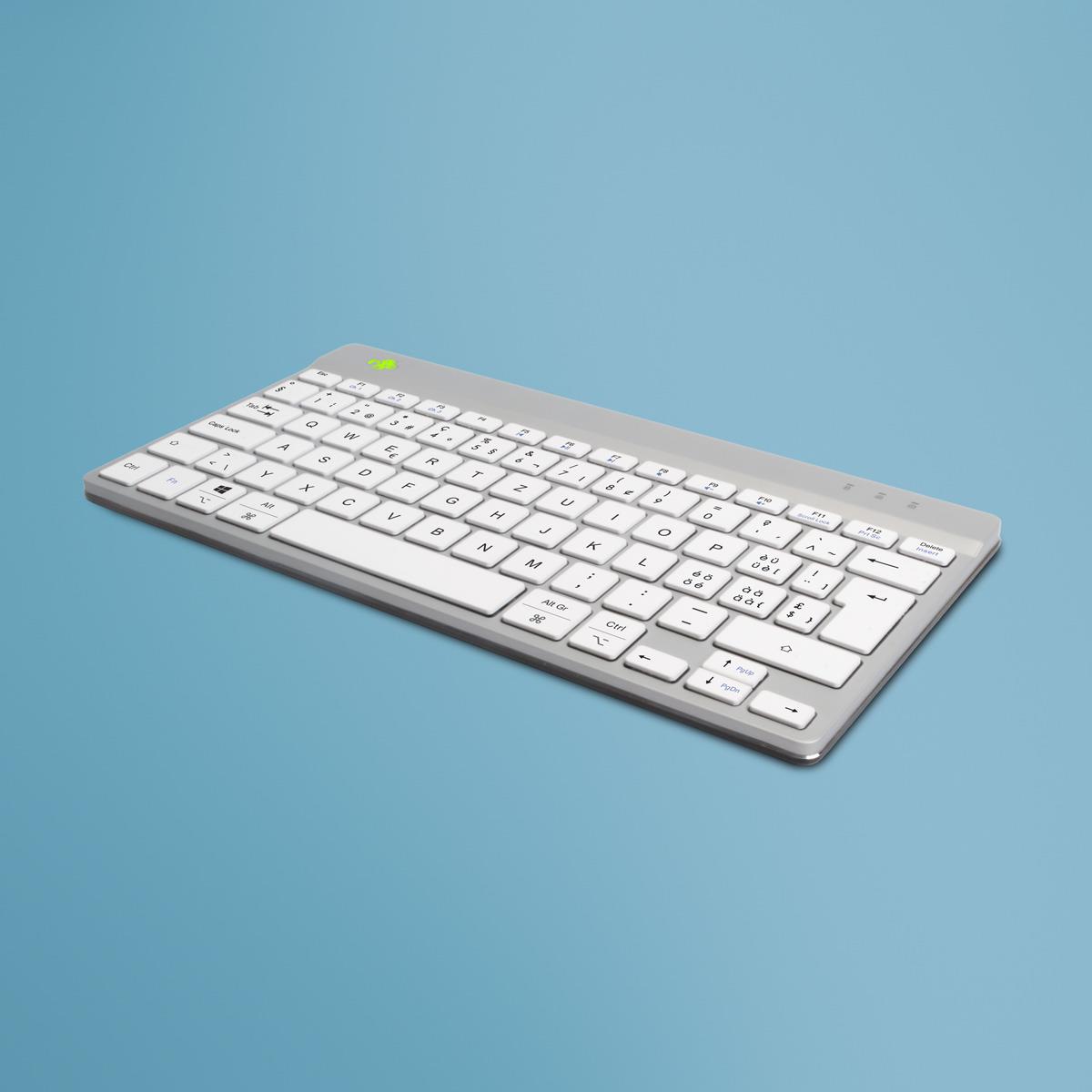 Ergonomic Kb Comp Qwertz(ch) wireless White