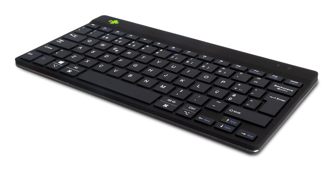 Ergonomic Kb Comp Qwerty(pt) wireless Black