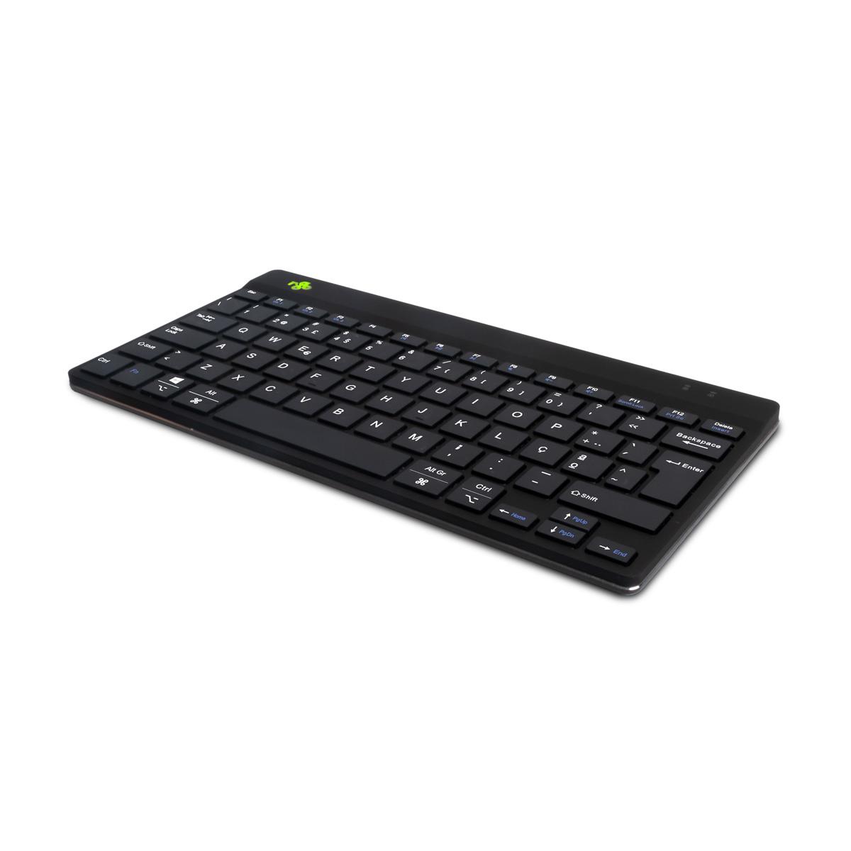 Ergonomic Kb Comp Qwerty(pt) wireless Black