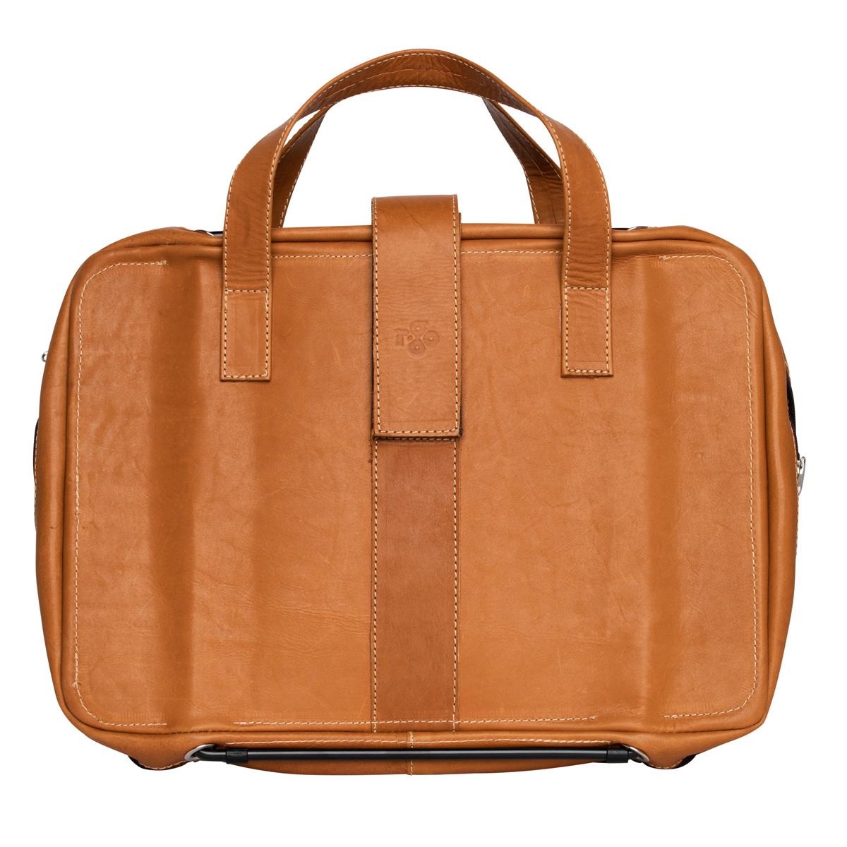 Viva Laptop Bag 15.6in Brown - Leather