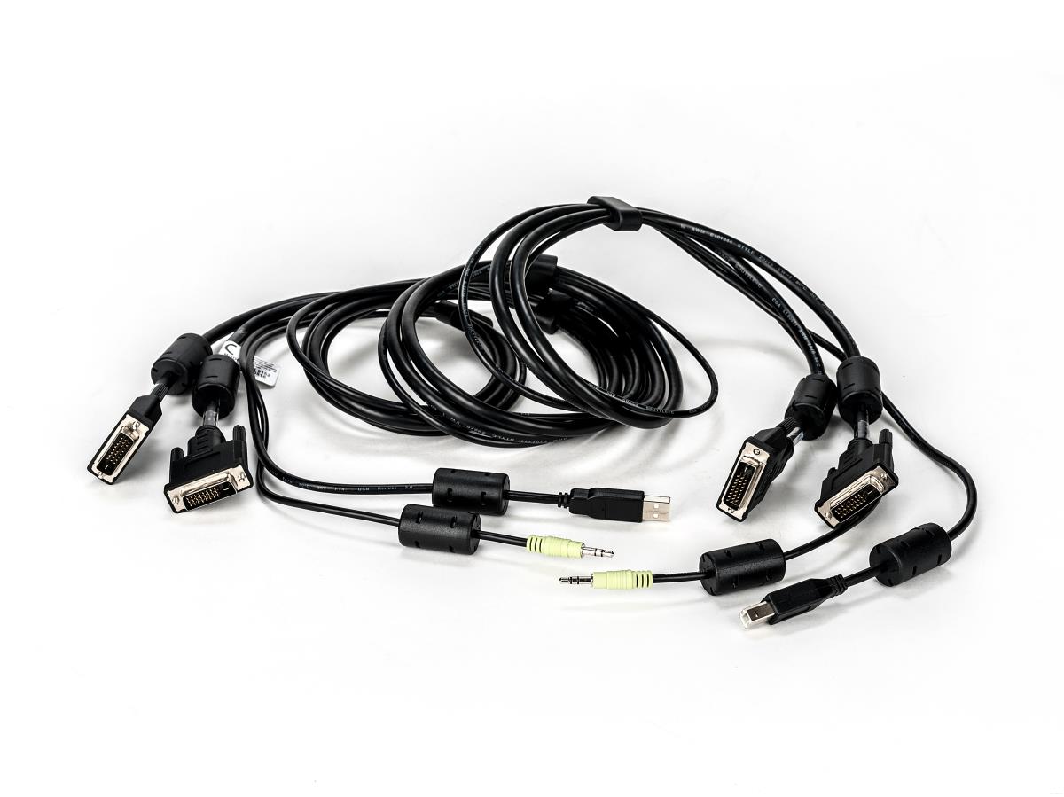 Dh DVI-d Cable USB Audio - 6ft
