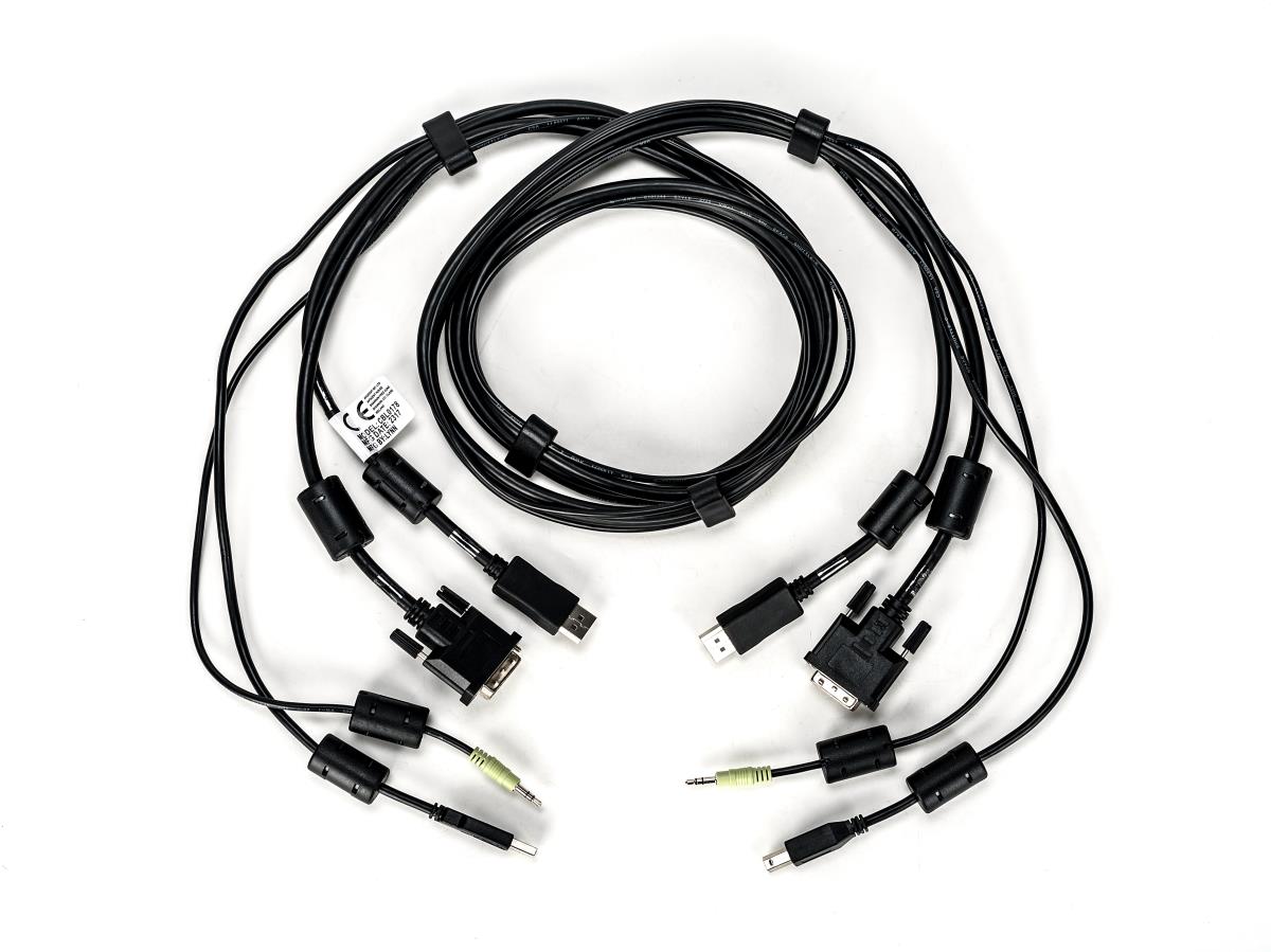 Cable 1 DVI-d/1 DisplayPort/1 USB/1 Audio 6ft