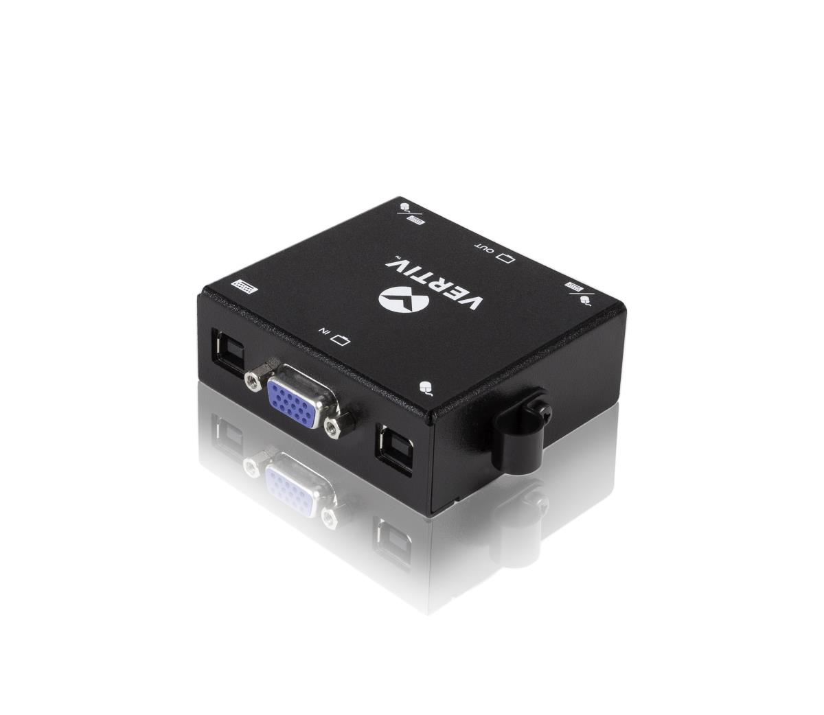 4-port Rackmount Or Desktop Single-user KVM Switch