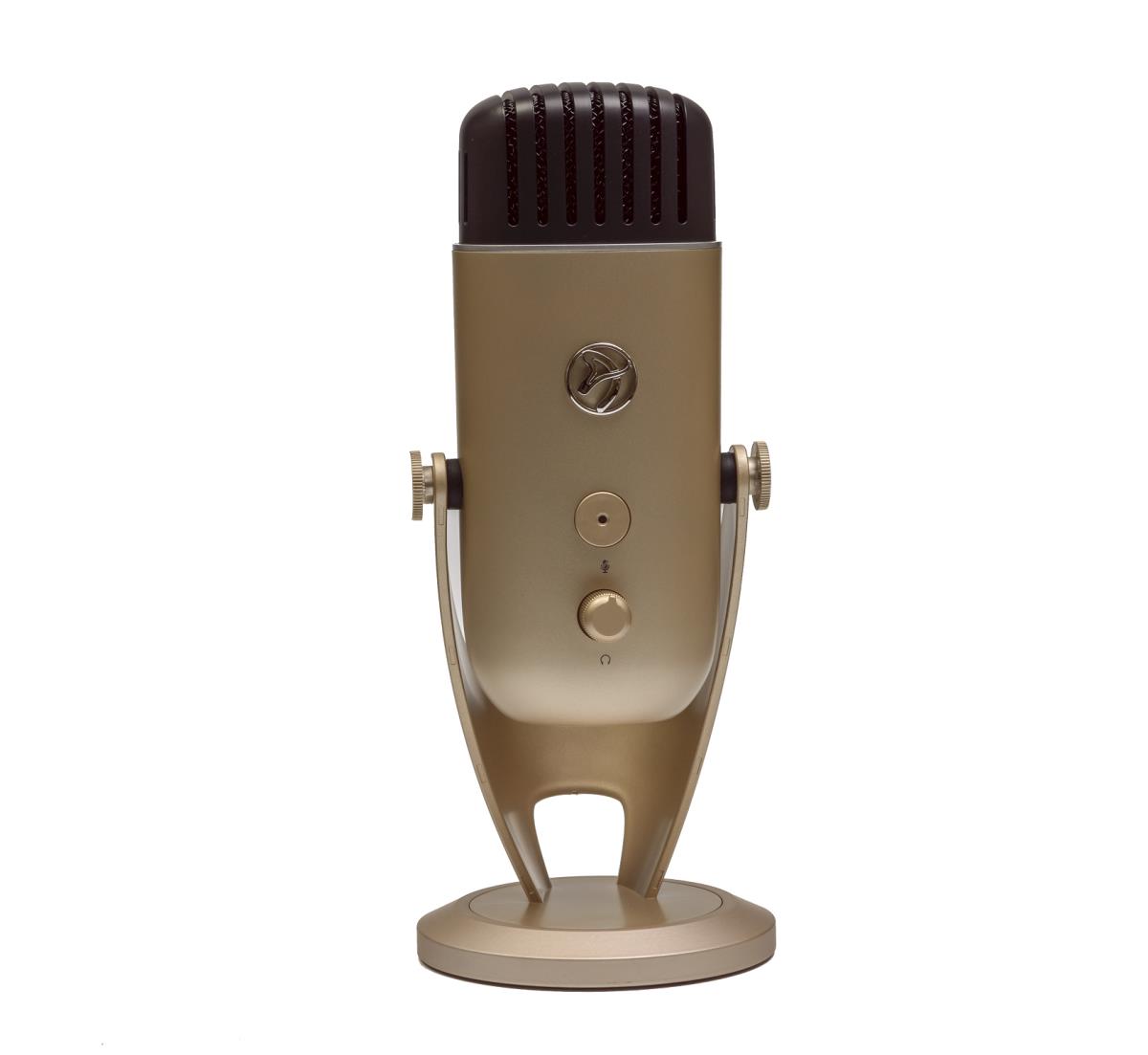 Colonna Table Microphone Wired Gold