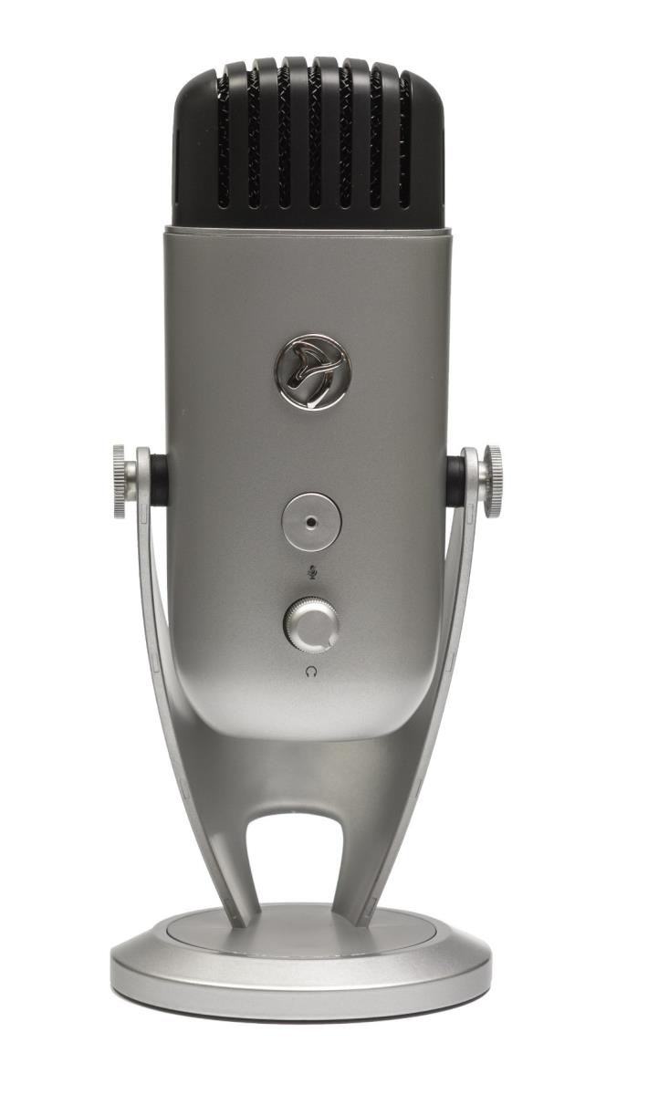Colonna Table Microphone Wired Silver