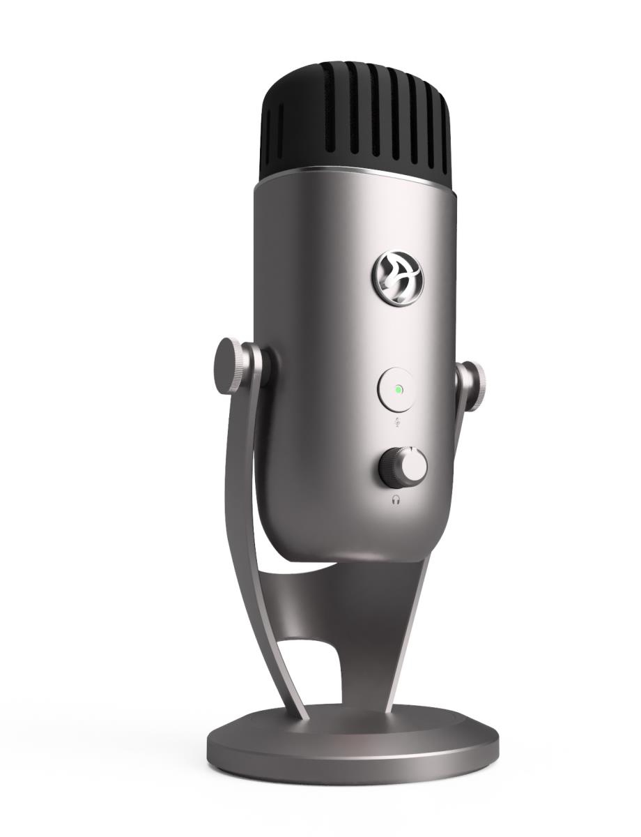 Colonna Table Microphone Wired Silver