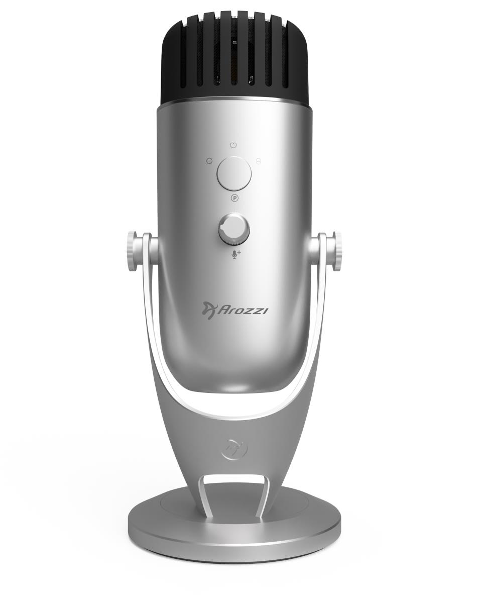 Colonna Table Microphone Wired Silver