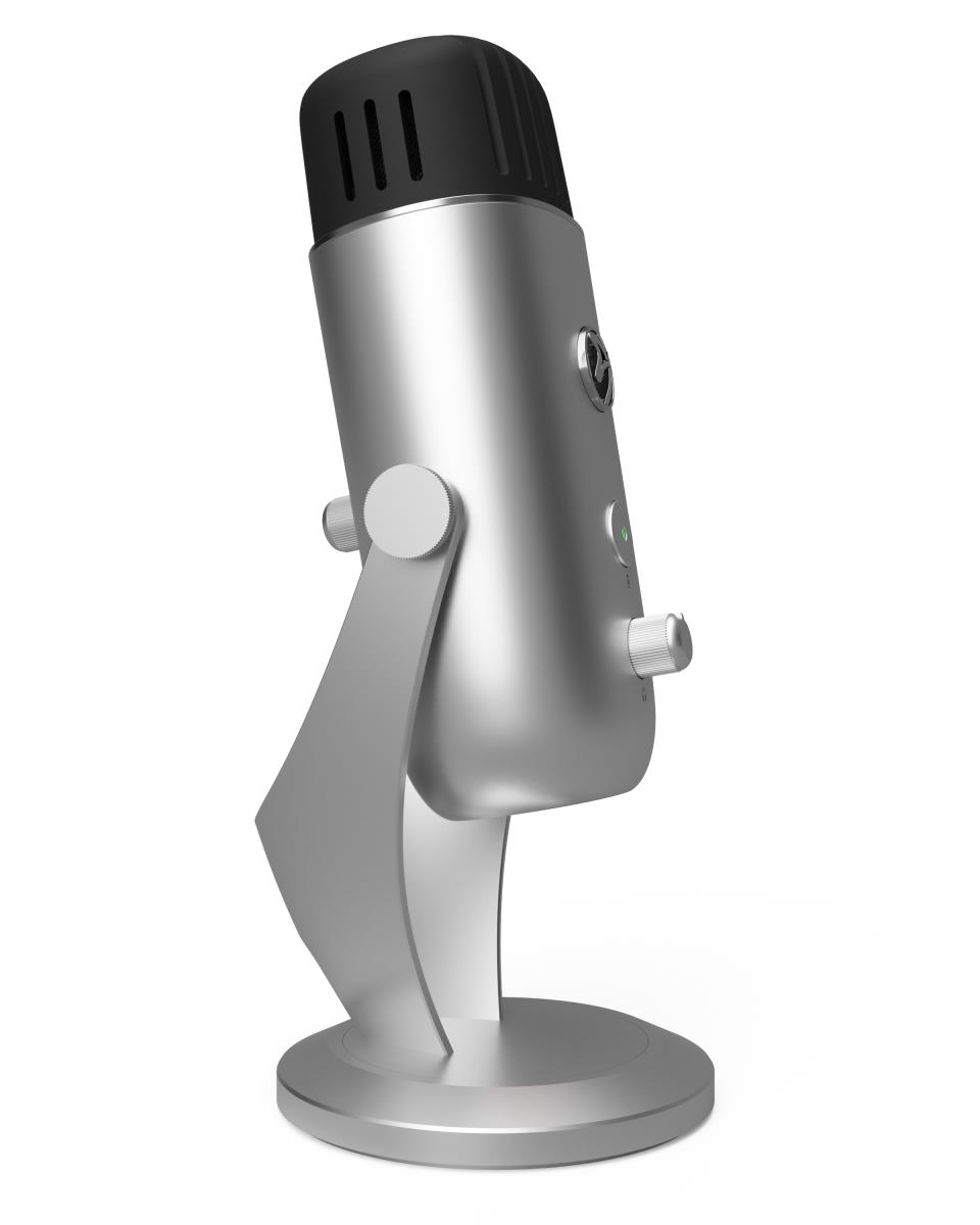 Colonna Table Microphone Wired Silver