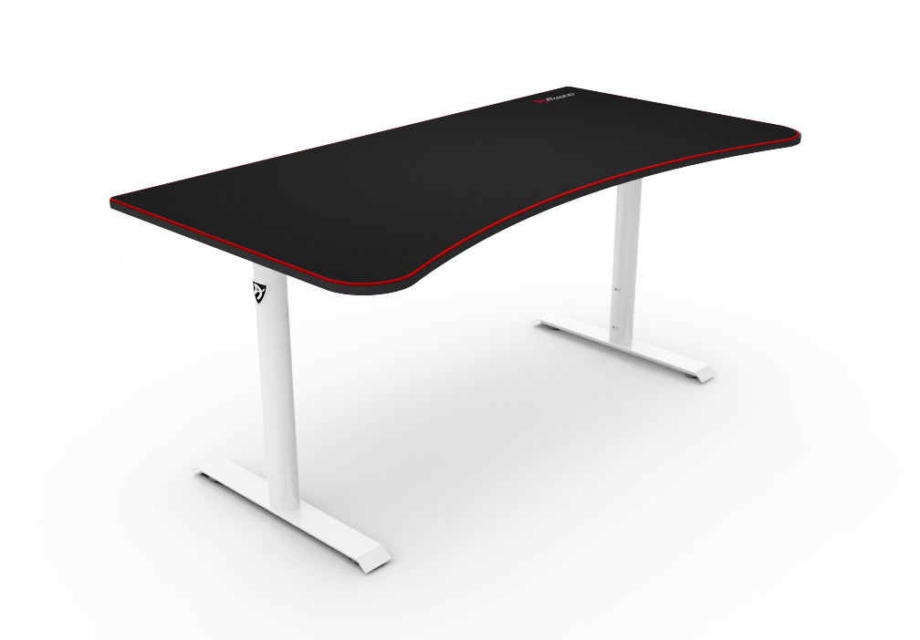 Arena Gaming Desk White Bundel