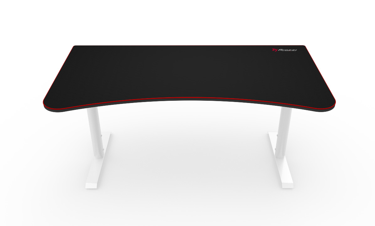 Arena Gaming Desk White Bundel
