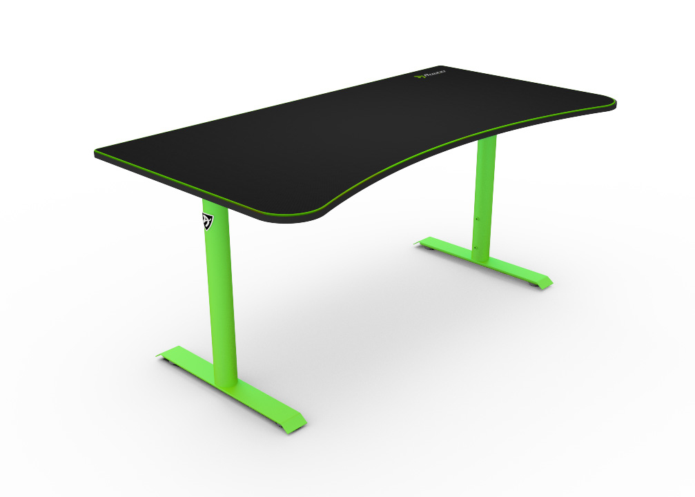 Arena Gaming Desk Green Bundel