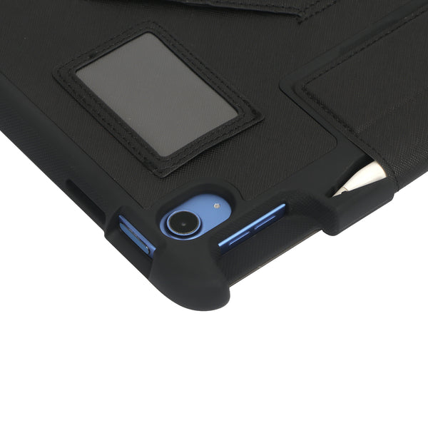 Case For iPad 10.9in With Stylus Holder Black